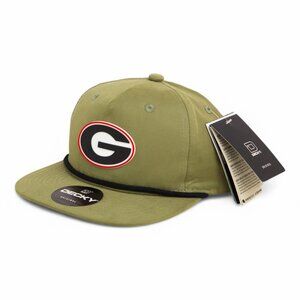 Georgia Bulldogs Power G 3D Classic Rope Hat- Loden/ Black